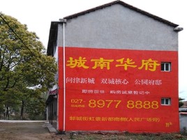  上杭百分之90的人都不了解的农村墙体广告
