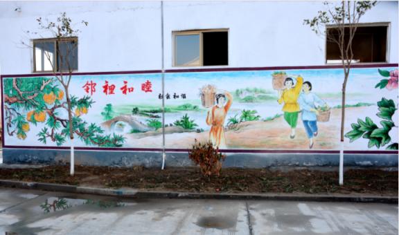 上杭乡镇文化墙 乡风文明焕发新活力