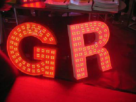  上杭LED发光字常见的安装误区。